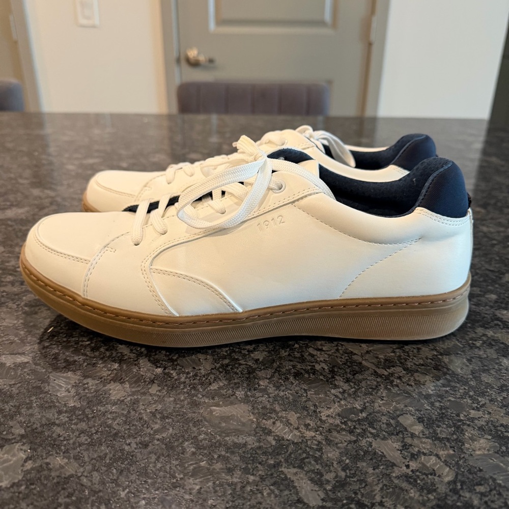 Nunn Bush Aspire Lace-To-Toe Oxford Sneakers White‎ Size 10 Men’s